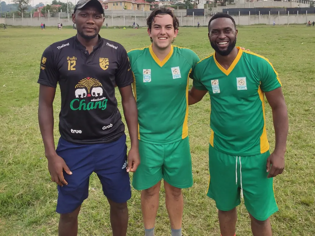 Jugadores profesionales de Uganda